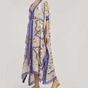 NWT LIBERTY Sedona Long Silk Kaftan Dress